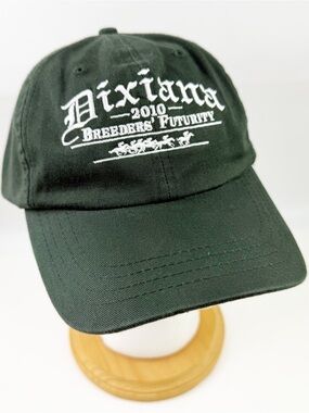 2010 Dixiana Breeders’ Futurity Keeneland Horse Racing Cap Hat Green Adjust New